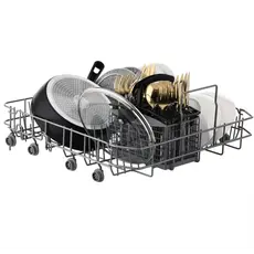 Dishwasher ARDESTO, 13sets, A++, 60cm, display, silver, 4 image