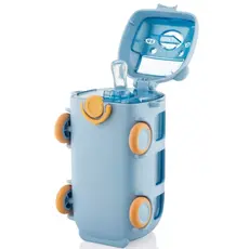Water bottle Ardesto Bottle Bear Bus 500ml, plastic, light blue
