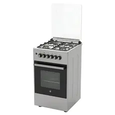 Stove Oz OE 5040 IX / 4Gas / Electric Oven / 50x50x85cm / FFD / Inox