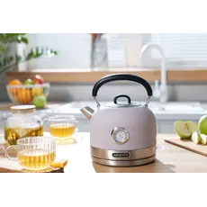 Electric kettle ARDESTO Toaster Lilac Dream, 800W, metal, 2 slots, purple+silver, 5 image