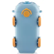 Water bottle Ardesto Bottle Bear Bus 500ml, plastic, light blue, 6 image