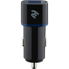 Car USB Charger 2E ACR01 Dual USB Car Charger 2.4A & 2.4A, Black, 2 image