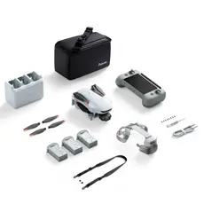 Drone Potensic Drone ATOM 3 Screen Remote (Fly More Combo) AI Tracking Grey PixSync 5.0, 3 Batteries, Grey, 2 image