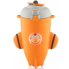 Water bottle Ardesto Bottle Plane 550ml, plastic, orange