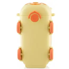 Water bottle Ardesto Bottle Bear Bus 500ml, plastic, yellow, 5 image
