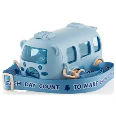Water bottle Ardesto Bottle Bear Bus 500ml, plastic, light blue, 4 image