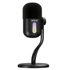 MARVO Blast 50 Black Streaming Microphone, 4 image