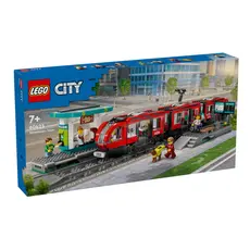 LEGO Constructor City Downtown streetcar and station