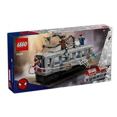 LEGO Constructor Super Heroes Spider-Man vs. Doc Ock Subway Train Scene