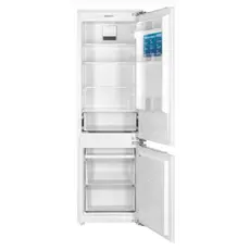 Built-in refrigerator ARDESTO with bottom freezer, 177x54.5x54, ref-180L, freeze-68L, 2 doors, A+, NF, door-on-door, white, 3 image