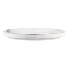 Ardesto Dinner plate Marmo, 27cm, ceramics, white, 2 image