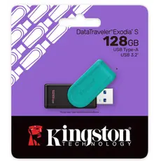 USB flash memory Kingston 128GB USB 3.2 Type-A Gen1 DT Exodia S, 3 image