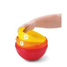 Toy figures MATTEL Stack & Roll Cups, 2 image