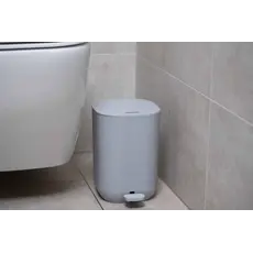 Trash can ARDESTO Step bin Vigor, 3l, polypropylene, grey 767637180733, 4 image