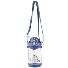 Ardesto Bottle for kids Unicorn, 500ml, plastic, blue, 4 image