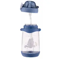 Ardesto Bottle for kids Unicorn, 500ml, plastic, blue, 3 image
