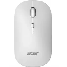 Acer Mouse wireless dual mode 2.4GHz and BT5.2, 4 buttons, AMR130, White
