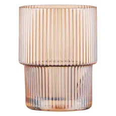 Ardesto Low glasses set, 200ml, 2pcs, glass, golden