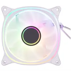Cooler 2E GAMING Case Fan Air Cool X Fan ACF120XB-ARGB, 120mm, 1200rpm, 3pin, 3pin +5VARGB, 20.4dBa, white, 2 image