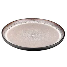 Ardesto Dinner plate Bolzano, 26.6cm, ceramic, black-brown