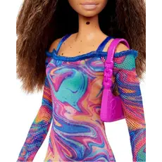 Barbie Doll Mattel Barbie Fashionistas Doll - Rainbow Marble Swirl (New pack.), 3 image