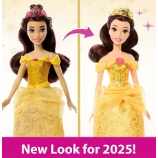 Doll MATTEL Disney Princess Fashion Core Doll - Belle, 3 image
