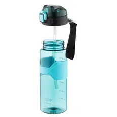 Water bottle Ardesto Bottle Fitness 800ml, plastic, light blue, 3 image