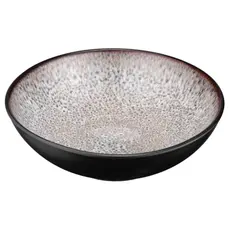 Ardesto Soup plate Bolzano, 630ml, 18cm, ceramic, black-brown