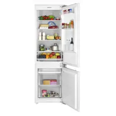Built-in refrigerator ARDESTO with bottom freezer, 177x54.5x54, ref-180L, freeze-68L, 2 doors, A+, NF, door-on-door, white, 2 image
