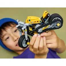 LEGO Constructor Technic Yellow Motorcycle, 3 image