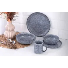 Cup ARDESTO Loreto, 650ml, 15.5cm, porcelain, gray 767637176101, 4 image