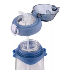 Ardesto Bottle for kids Unicorn, 500ml, plastic, blue, 2 image