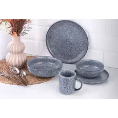 Cup ARDESTO Loreto, 390ml, porcelain, gray 767637176118, 4 image