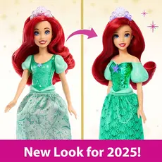 Doll MATTEL Disney Princess Fashion Core Doll - Ariel, 3 image