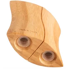 Salt and pepper set ARDESTO Midori, 2 pcs, 10ml, 9.5х4х9cm, bamboo, stainless steel, glass, plastic, 2 image