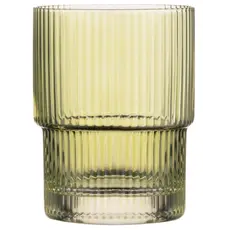 Set of glasses Ardesto Low, 200ml, 2pcs, glass, green
