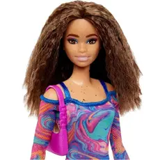 Barbie Doll Mattel Barbie Fashionistas Doll - Rainbow Marble Swirl (New pack.), 4 image
