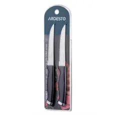 Set of knives ARDESTO Gemini Gourmet, 2pcs, stainless steel, black 767637169226, 3 image