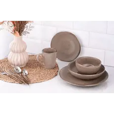 ARDESTO Bowl Emilia, 610ml, 14cm, ceramic, brown 767637176002, 3 image