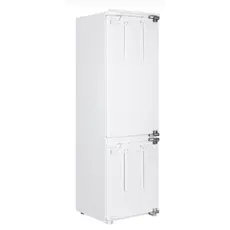 Built-in refrigerator ARDESTO with bottom freezer, 177x54.5x54, ref-180L, freeze-68L, 2 doors, A+, NF, door-on-door, white, 4 image