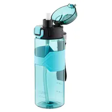 Water bottle Ardesto Bottle Fitness 800ml, plastic, light blue, 2 image