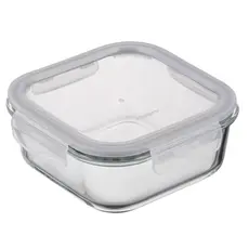 Ardesto Food storage container Gemini 0.5l, borosilicate glass, plastic, square, transparent