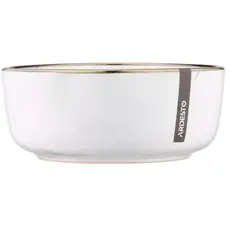 Salad Bowl Ardesto Bowl Marmo, 15.6cm, ceramics, white, 3 image