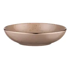 ARDESTO Soup plate Emilia, 820ml, 20cm, ceramic, brown 767637175999, 2 image