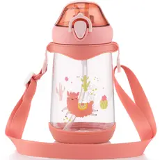 Ardesto Bottle for kids Llama, 500ml, plastic, pink, 2 image