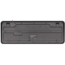 Keyboard 2E Keyboard membrane KM1040 104key, USB-A, EN/UK, black, 4 image