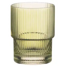 Set of glasses Ardesto Low, 200ml, 2pcs, glass, green, 2 image