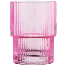 Ardesto Low glasses set, 200ml, 2pcs, glass, pink