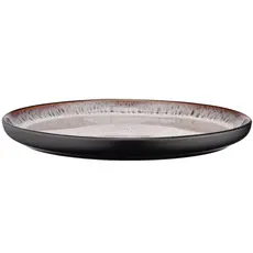 Ardesto Dinner plate Bolzano, 26.6cm, ceramic, black-brown, 3 image