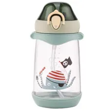 Water bottle Ardesto Bottle for kids Octopus, 500ml, plastic, green